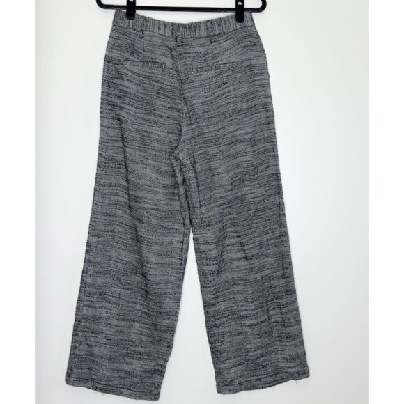 UO Urban Outfitters Chevron Wide Leg Pleated Trouser Pants Women's Size Small - Picture 6 of 7